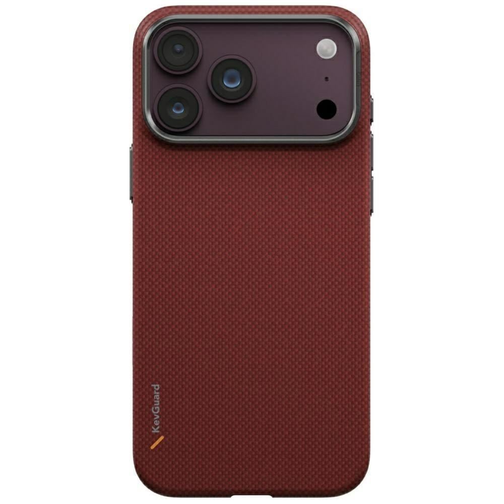 Uniq iPhone 18 Pro Max / iPhone 17 Pro Max - Σκληρή Θήκη με Πλαίσιο Σιλικόνης MagSafe - Keva EDGE Magclick - Red