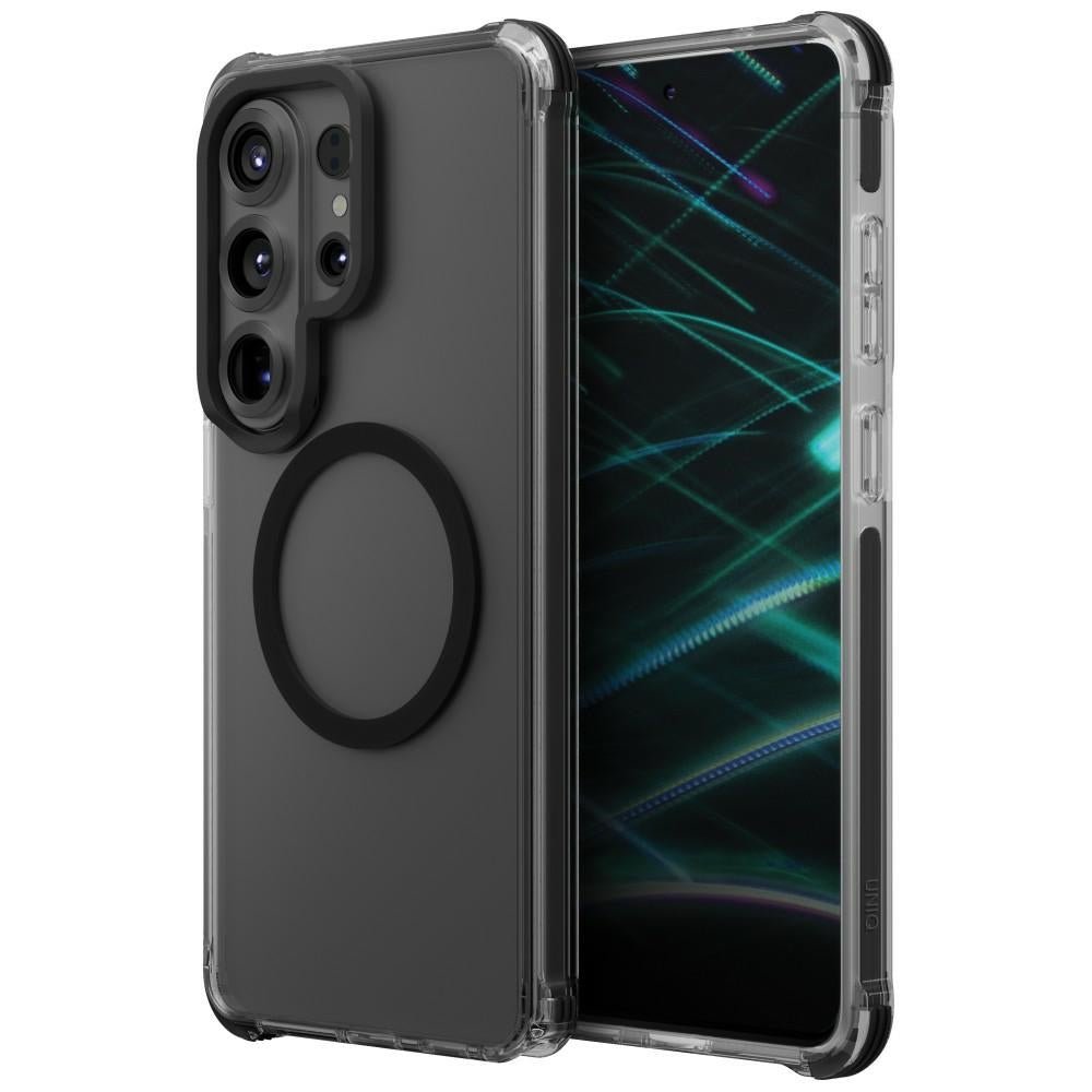 Uniq Samsung Galaxy S26 Ultra Σκληρή Θήκη με Πλαίσιο Σιλικόνης και MagSafe - Combat Magclick - Black