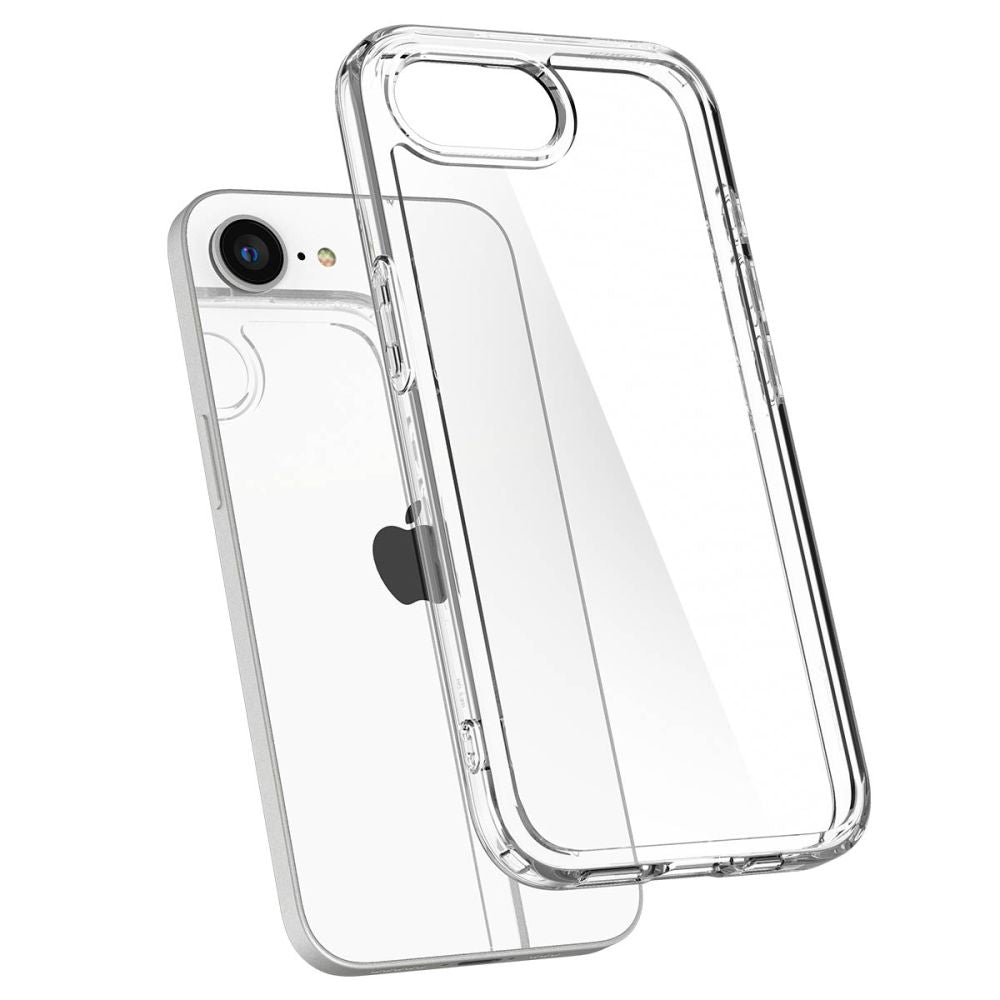 Spigen iPhone 16e Ultra Hybrid Σκληρή Θήκη με Πλαίσιο Σιλικόνης - Crystal Clear