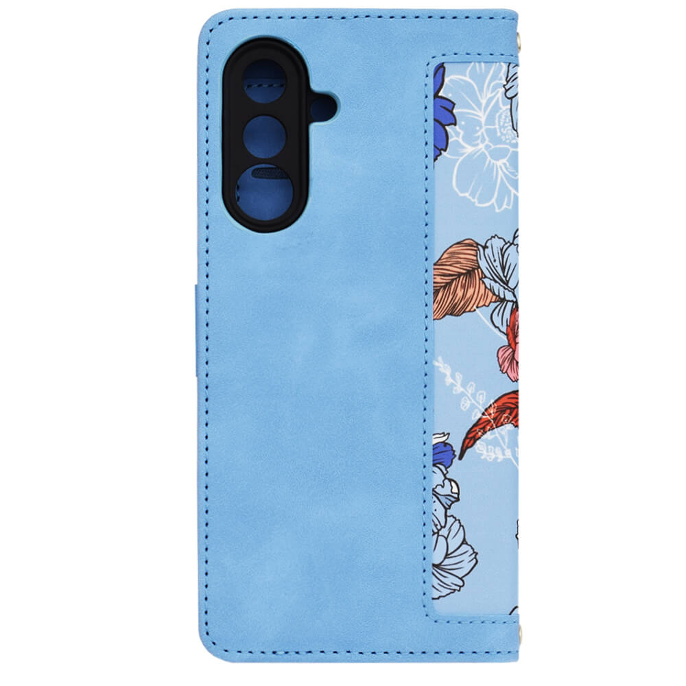 Techsuit Samsung Galaxy A36 5G - FlipCraft - Θήκη Πορτοφόλι από Δερματίνη - Vibrant Blue