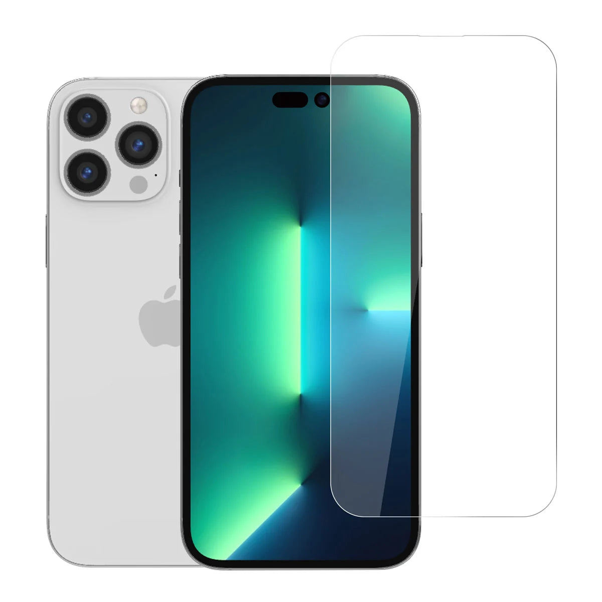 Tuniq iPhone 14 Pro Max - Προστασία Οθόνης - Αντιχαρακτικό Γυαλί / Tempered Glass - Διάφανο