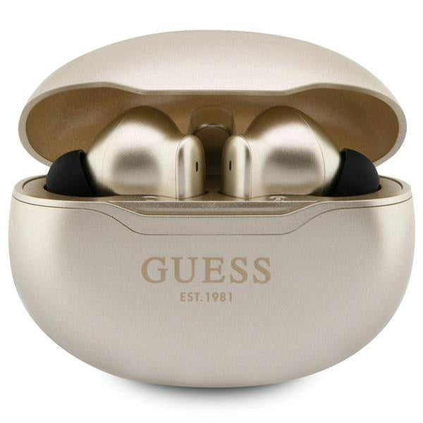 Guess TWS Classic EST - Bluetooth 5.3 - Ασύρματα ακουστικά για Κλήσεις / Μουσική - Gold