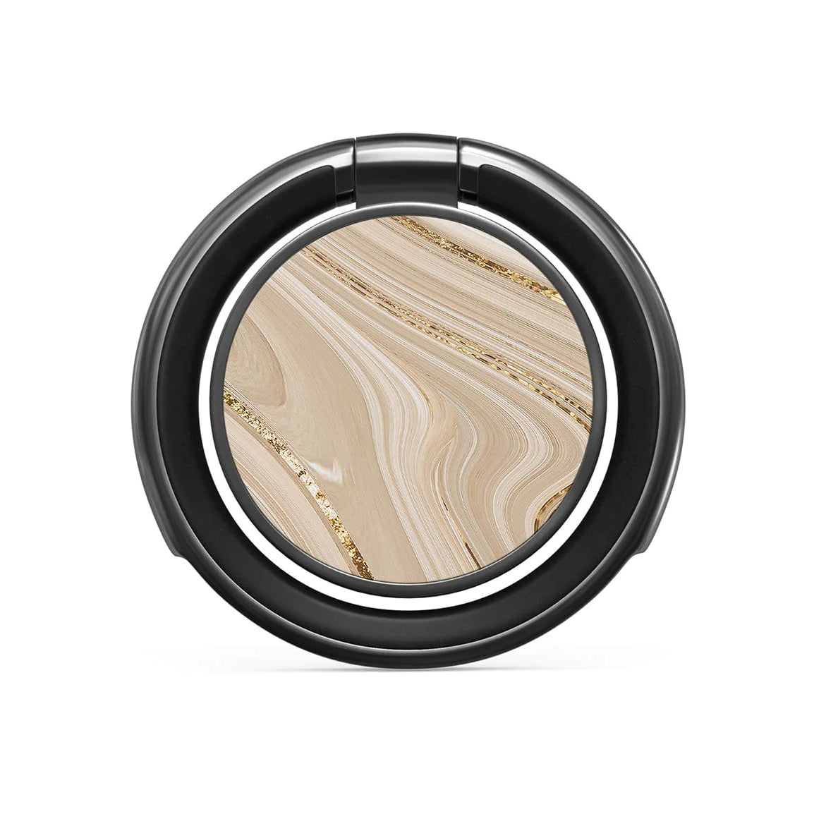 Burga Ring Holder - Δαχτυλίδι Συγκράτησης Κινητού - Βάση Στήριξης - Gunmetal - Full Glam