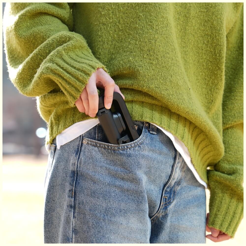 Araree Gimbal Pod Selfie Stick Τρίποδο με Τηλεχειριστήριο Bluetooth - Black