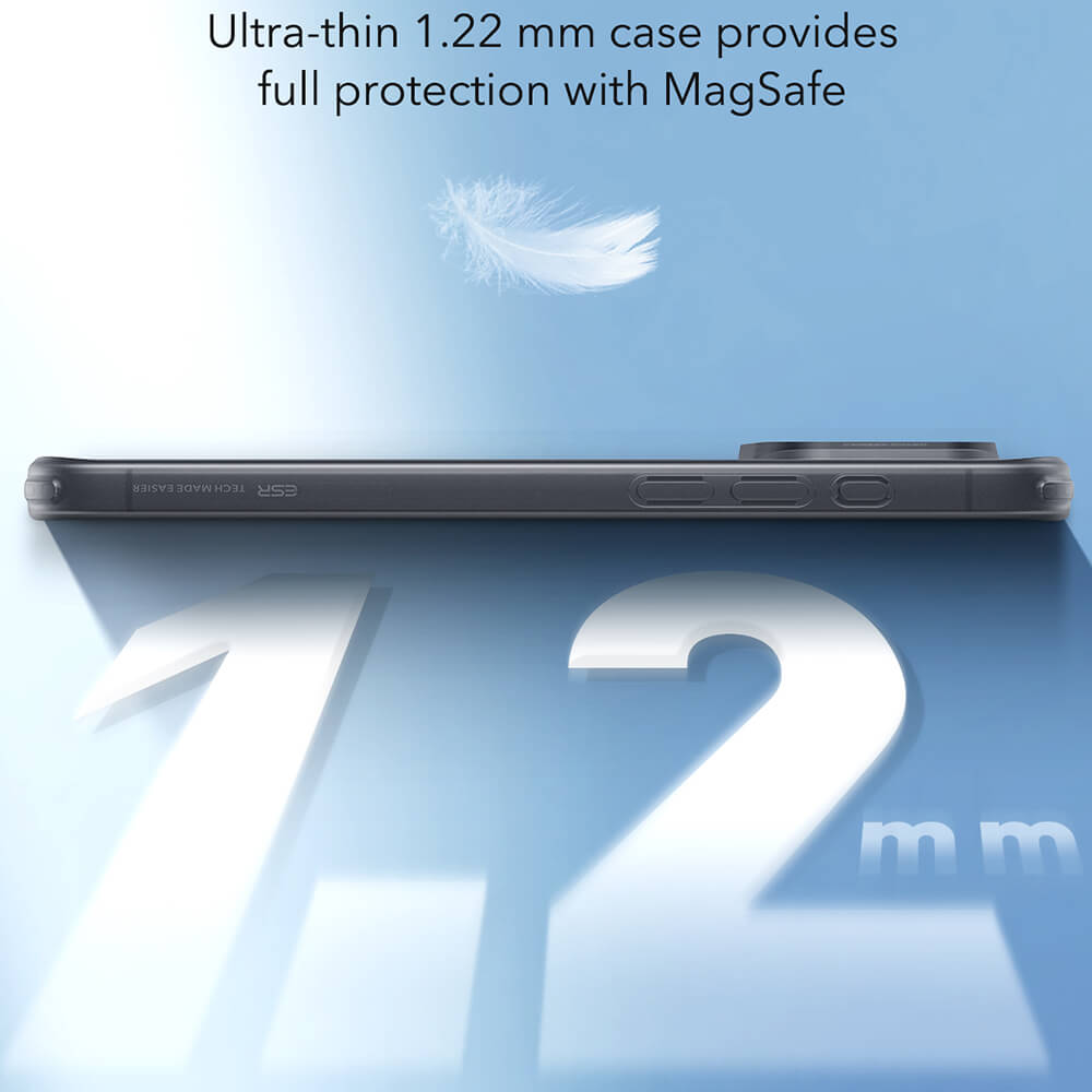 ESR iPhone 16 Zero HaloLock Λεπτή Θήκη Σιλικόνης με MagSafe - Brown