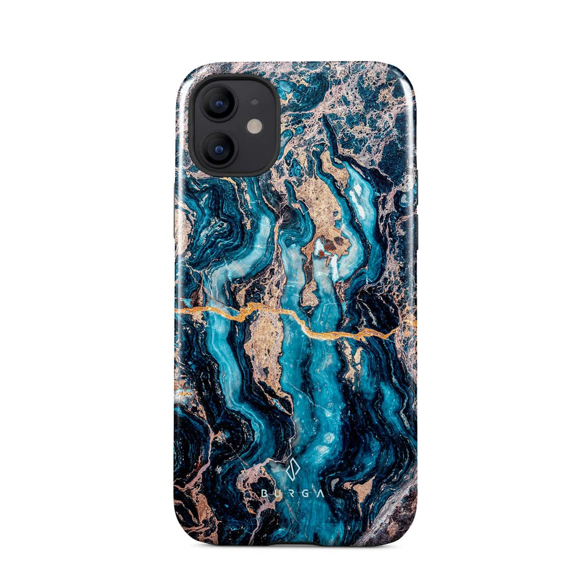 Burga iPhone 12 / iPhone 12 Pro Fashion Tough Σκληρή Θήκη - Mystic River