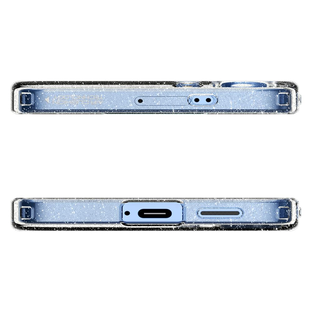 Spigen Samsung Galaxy S25 Liquid Crystal Θήκη Σιλικόνης - Glitter Crystal