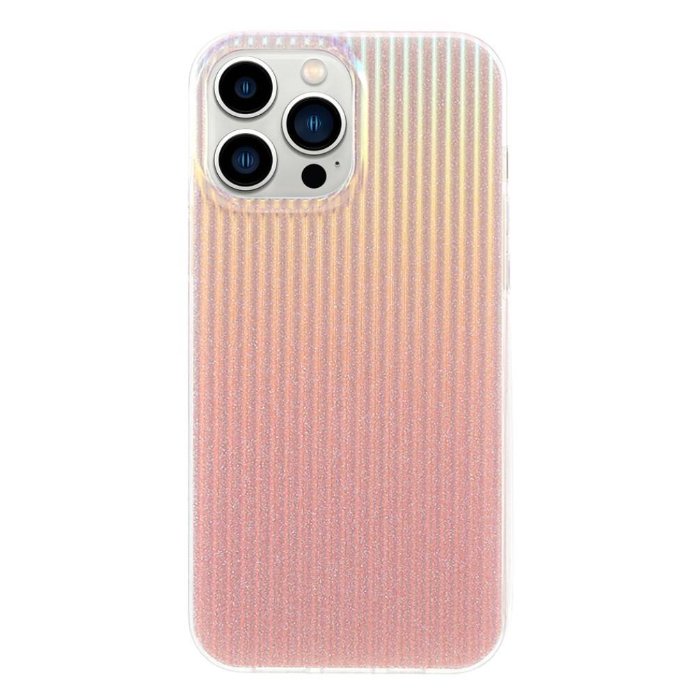 Kingxbar iPhone 13 Pro Travel Series Σκληρή Θήκη με Πλαίσιο Σιλικόνης - Sunset - Multicolor
