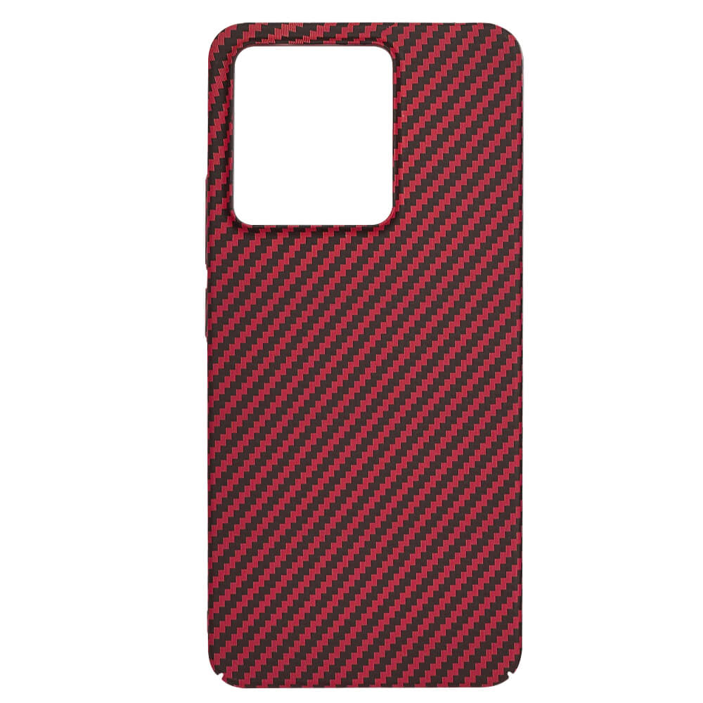 Techsuit Xiaomi Redmi Note 13 4G Σκληρή Θήκη Carbonite FiberShell - Red