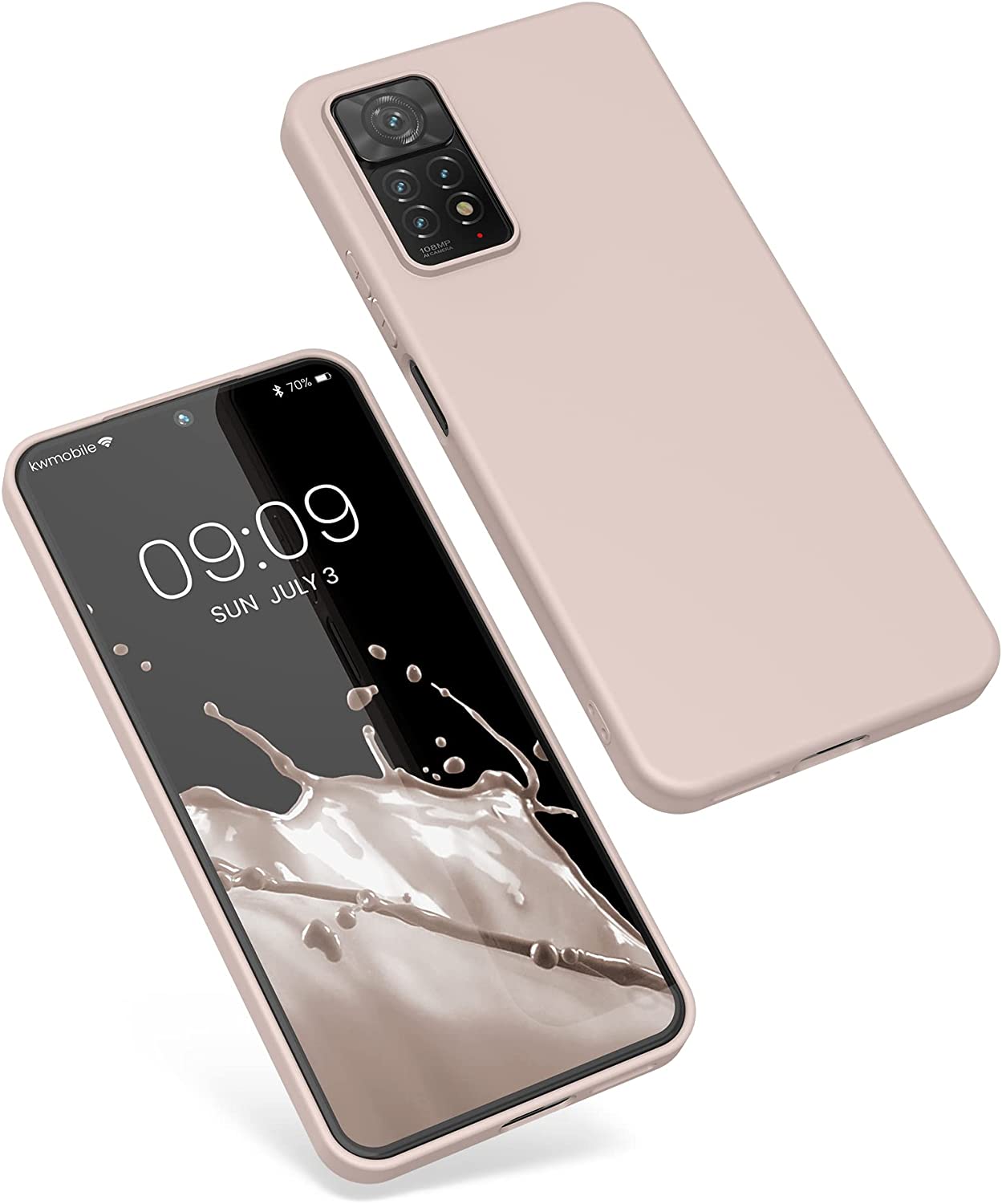 KW Xiaomi Redmi Note 11 Pro / Note 11 Pro 5G Θήκη Σιλικόνης TPU - Coconut Swirl - 57369.225