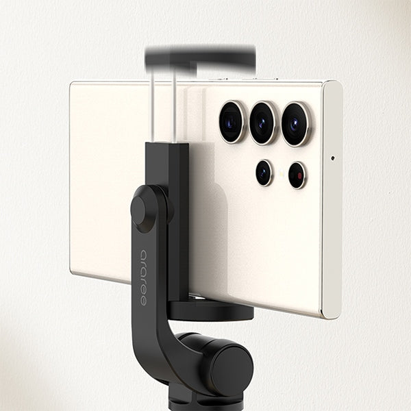 Araree Selfie Stick Pod Τρίποδο με Τηλεχειριστήριο Bluetooth - Black