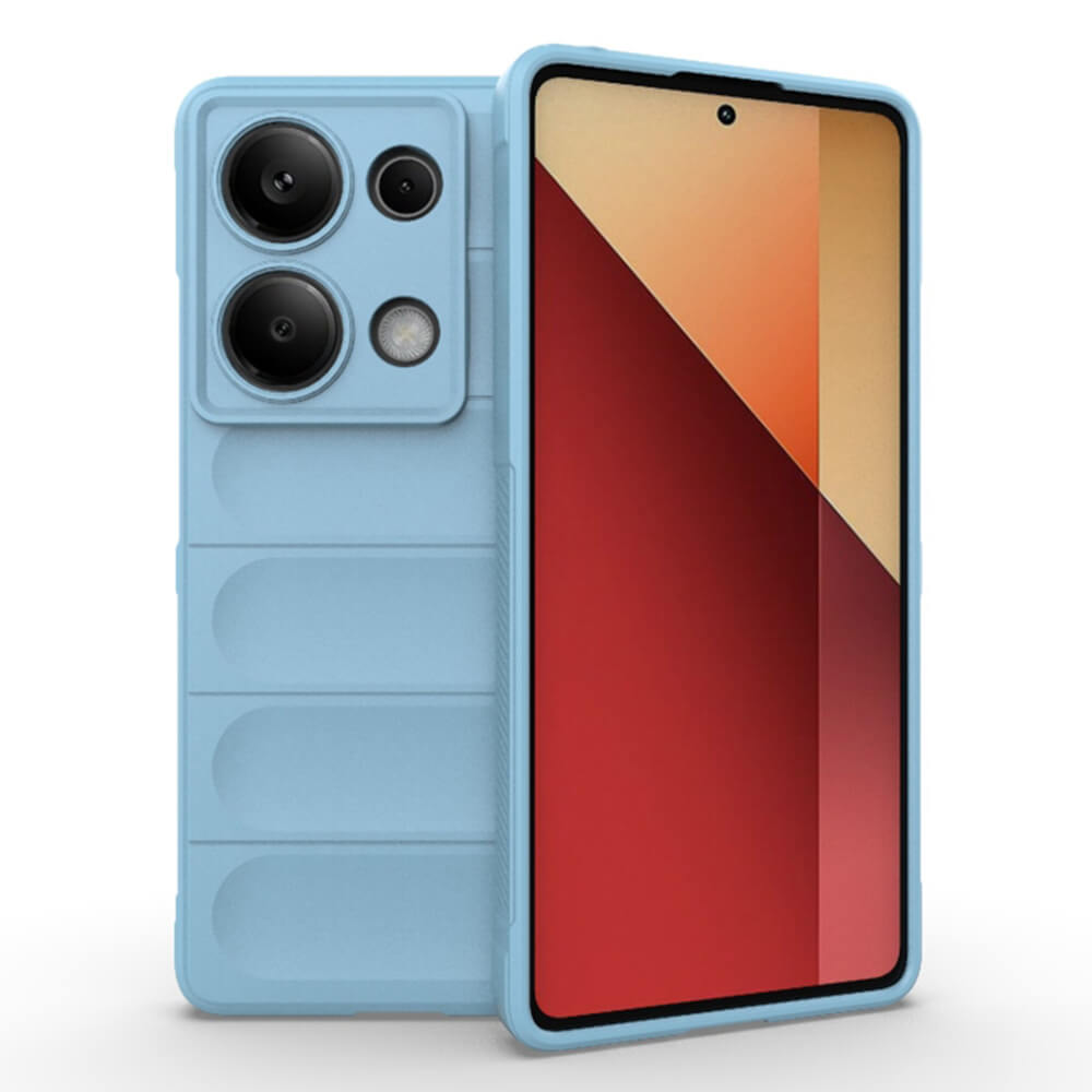 Techsuit Xiaomi Redmi Note 13 Pro 4G / Poco M6 Pro 4G Magic Shield Θήκη Σιλικόνης TPU - Blue