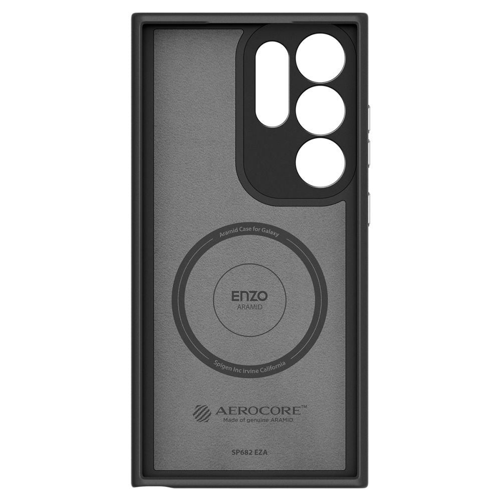 Spigen Samsung Galaxy S24 Ultra Enzo Aramid Σκληρή Θήκη Aramid Fiber - Matte Black