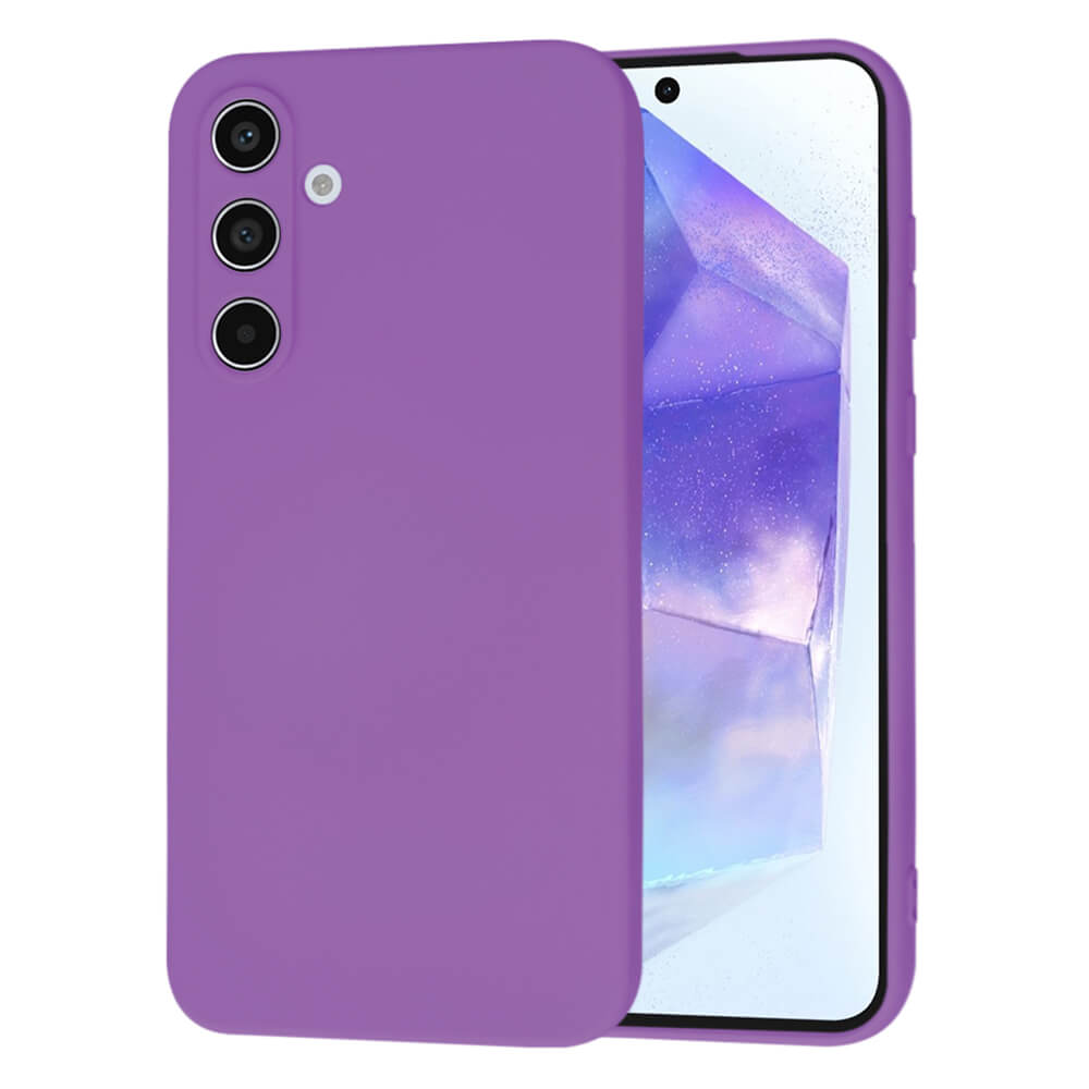 Techsuit Samsung Galaxy A55 5G SoftFlex Θήκη Σιλικόνης - Purple