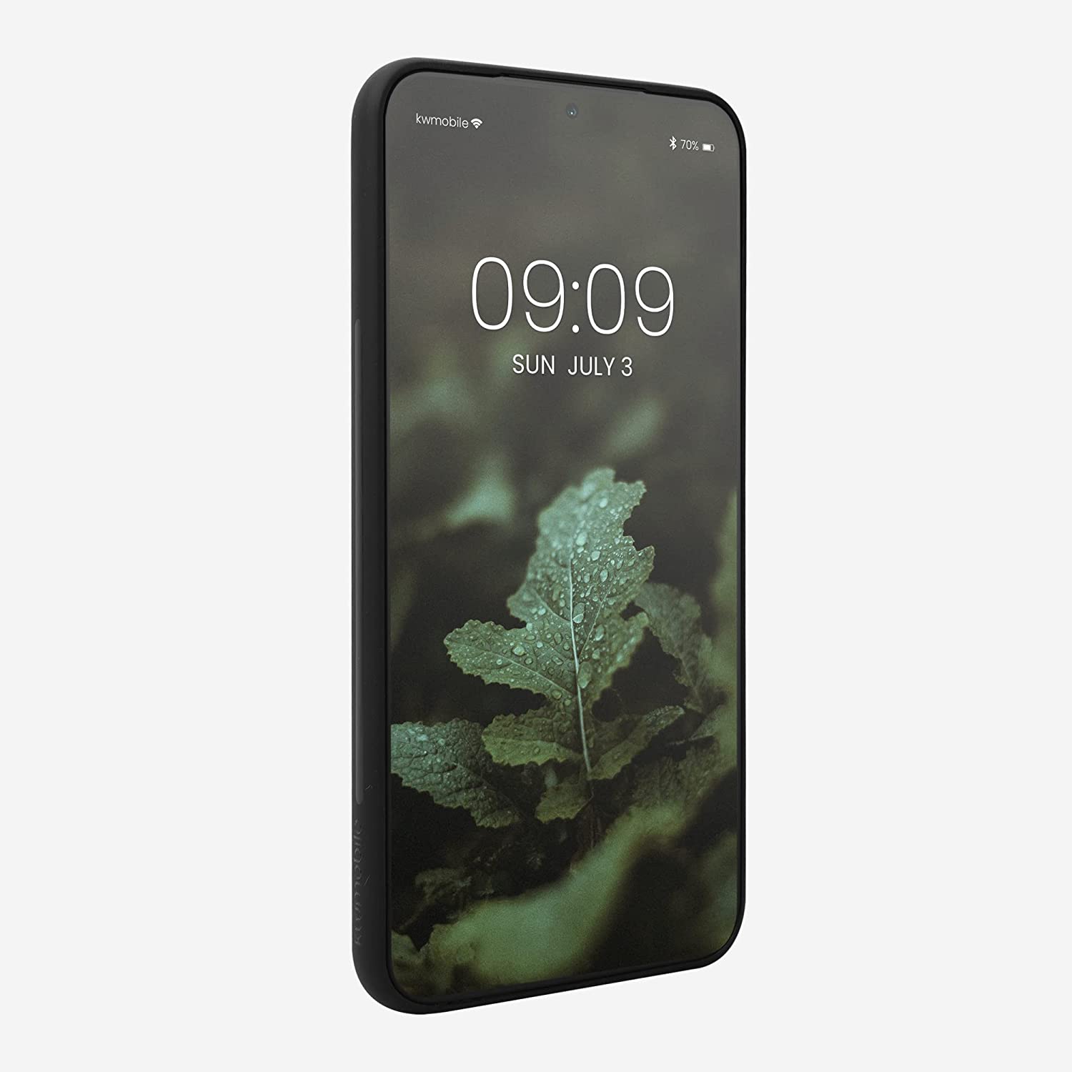 KW Samsung Galaxy S23+ Θήκη από Φυσικό Ξύλο - Dark Green - 60295.80