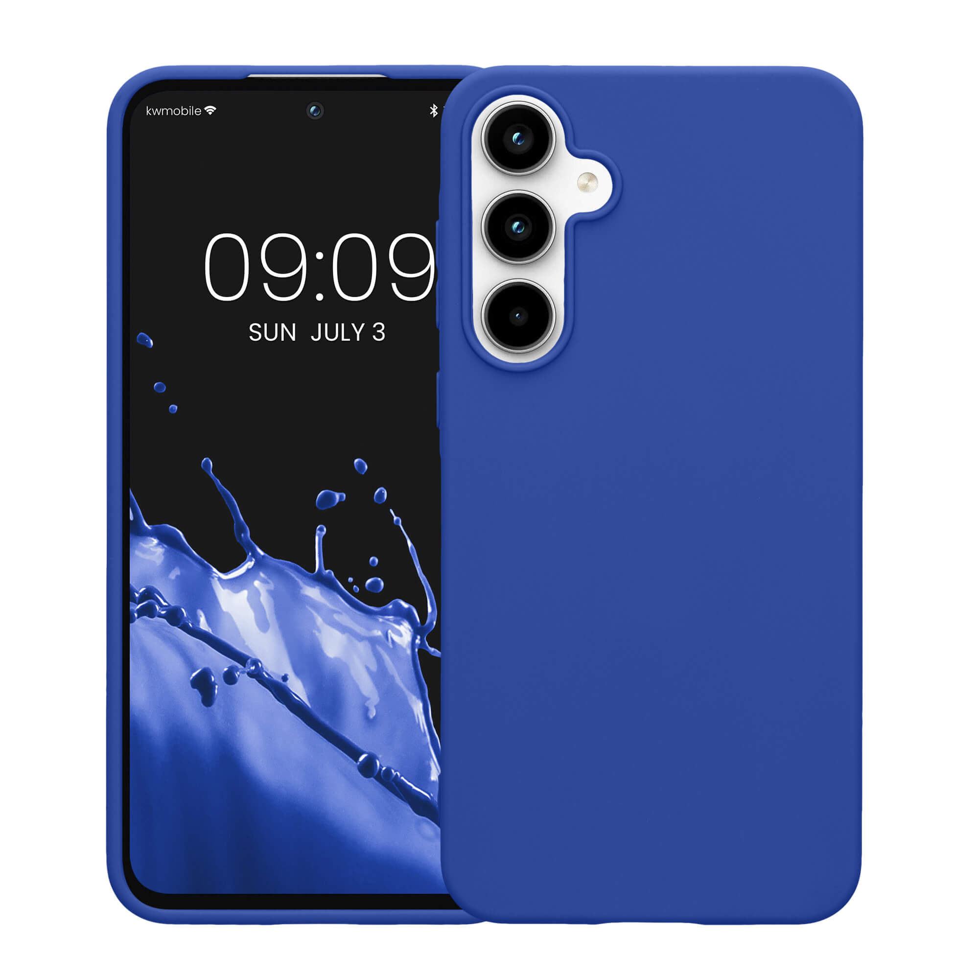 KW Samsung Galaxy A55 5G Λεπτή Θήκη Σιλικόνης TPU - Baltic Blue