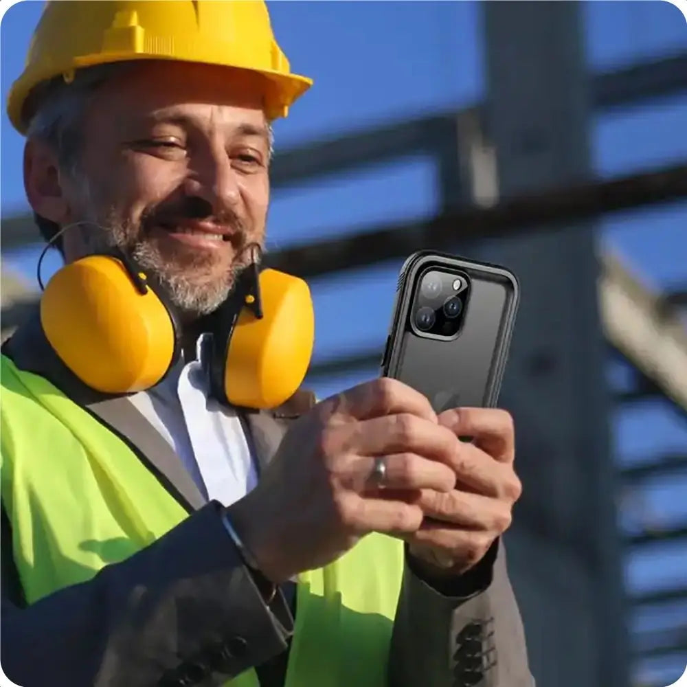 Tech-Protect iPhone 15 Shellbox IP68 Αδιάβροχη Σκληρή Θήκη - Black