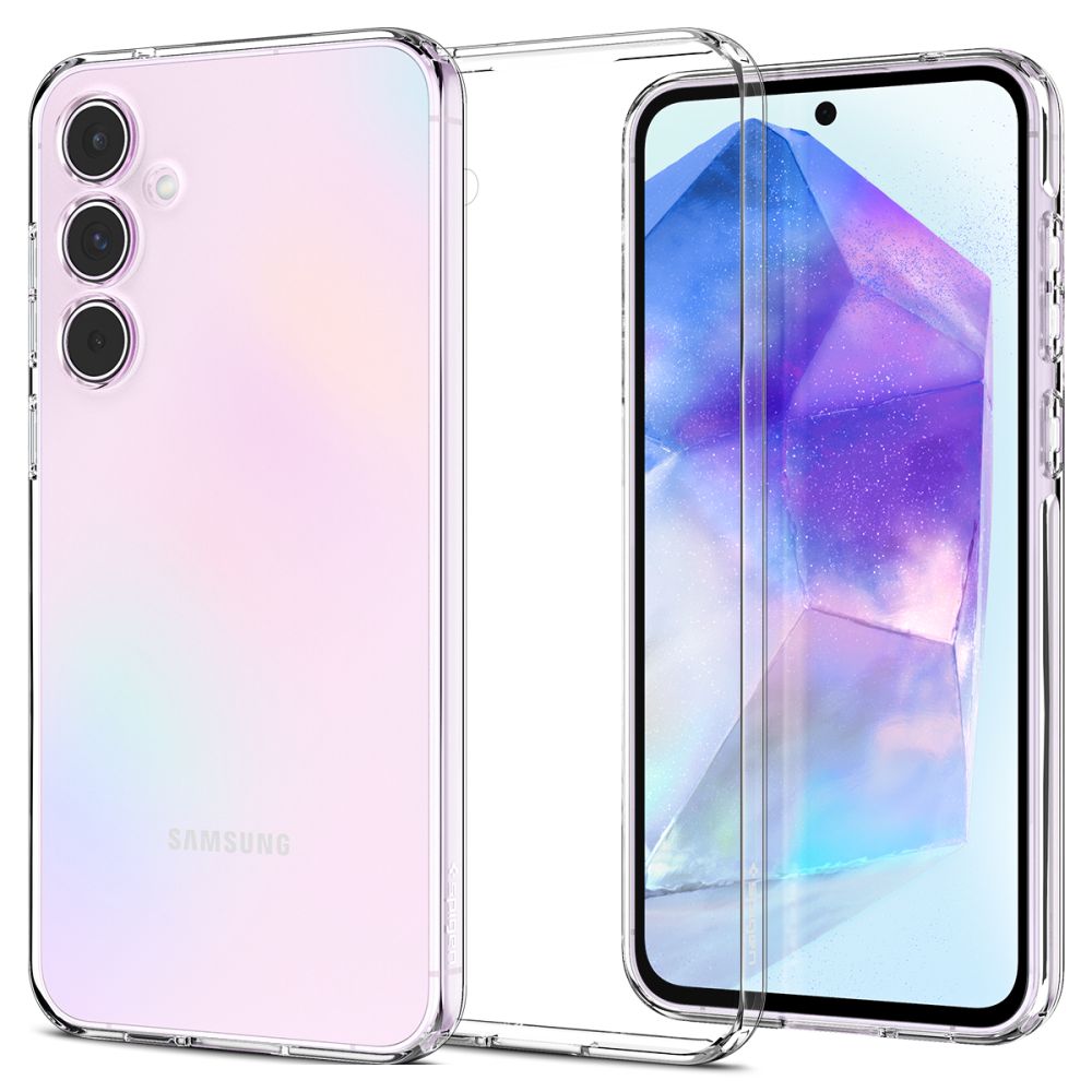 Spigen Samsung Galaxy A55 5G Liquid Crystal Θήκη Σιλικόνης - Crystal Clear