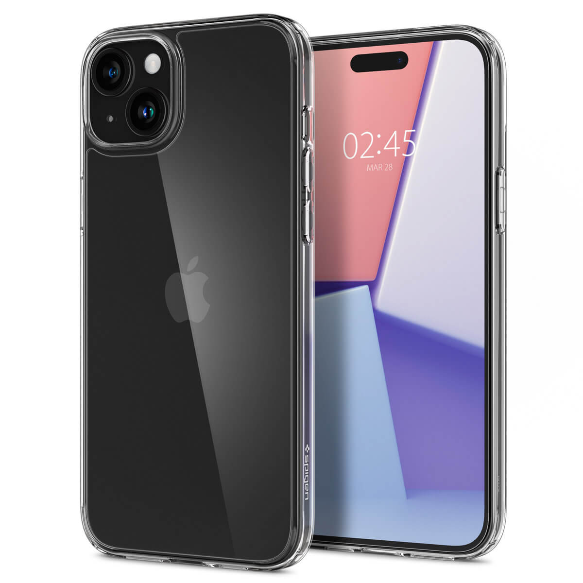 Spigen iPhone 15 Plus AirSkin Hybrid Σκληρή Θήκη - Crystal Clear