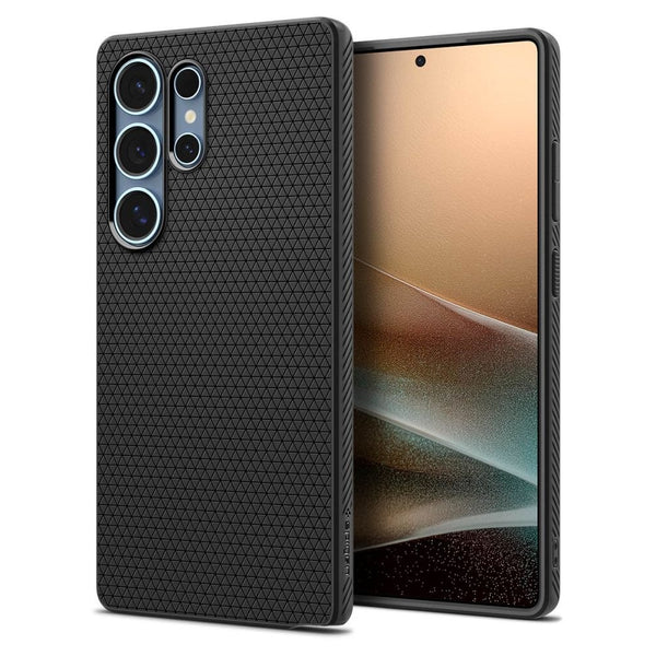 Spigen Samsung Galaxy S25 Ultra Liquid Air Θήκη Σιλικόνης - Matte Black