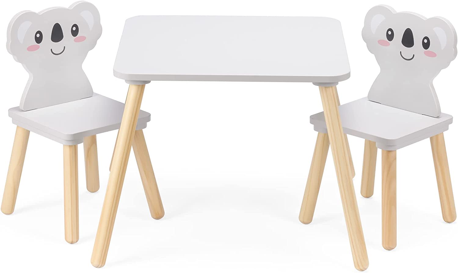 Navaris Σετ Παιδικού Καθίσματος - Design Koala - Grey / Light Brown - 55340.03