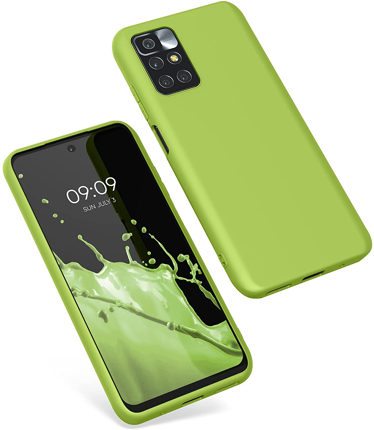 KW Xiaomi Redmi 10 Θήκη Σιλικόνης TPU - Green Pepper - 56147.220