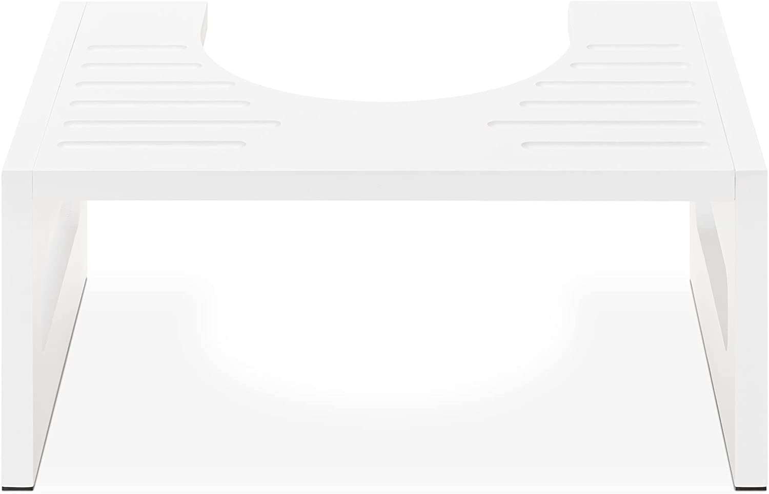 Navaris Σκαμπό Τουαλέτας από Μπαμπού - White - 56084.02