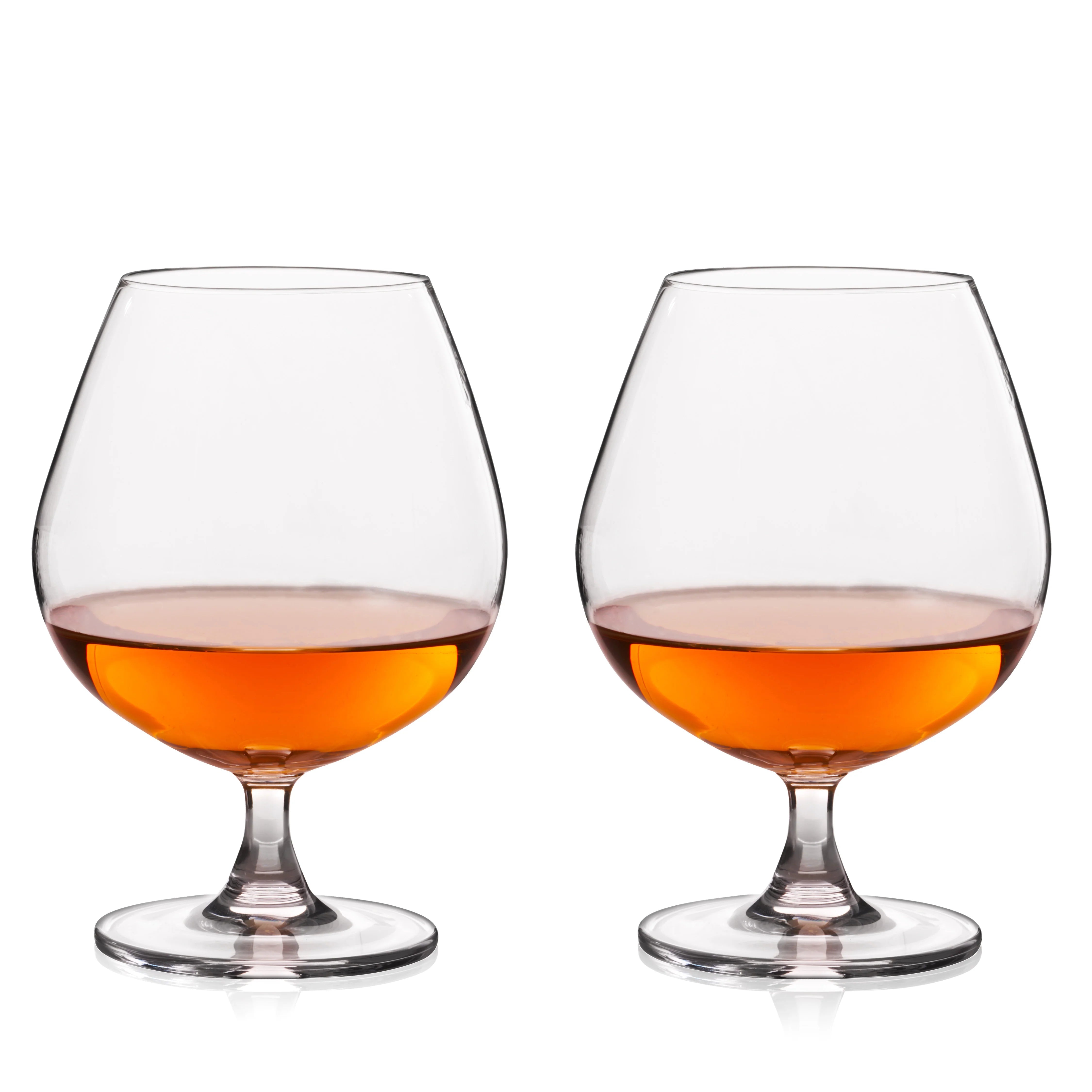 Viski Σετ με 2 Κρυστάλλινα Ποτήρια για Κονιάκ / Brandy - 500 ml - Raye