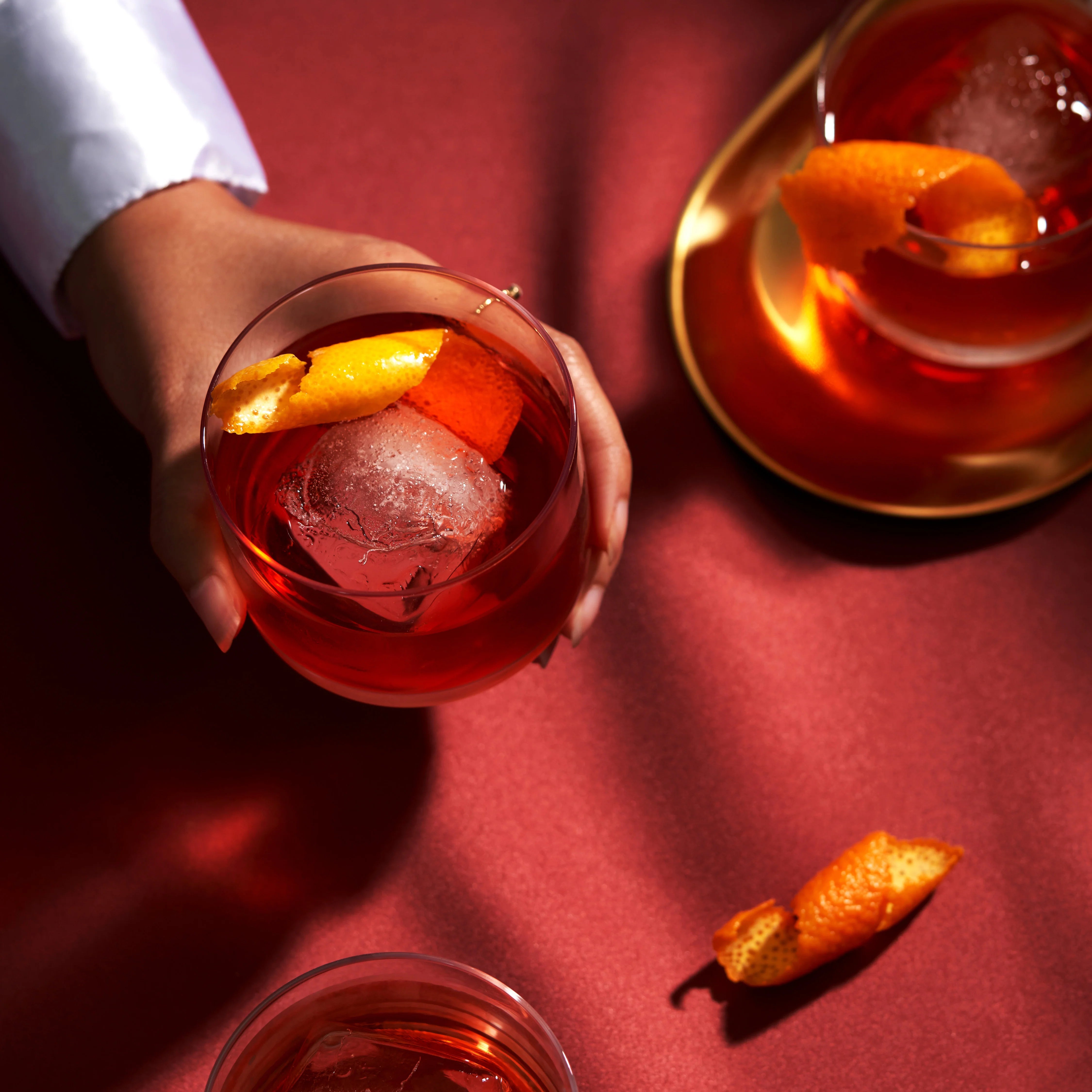 Viski Σετ με 2 Κρυστάλλινα Ποτήρια για Negroni / Cocktails - 240 ml - Raye