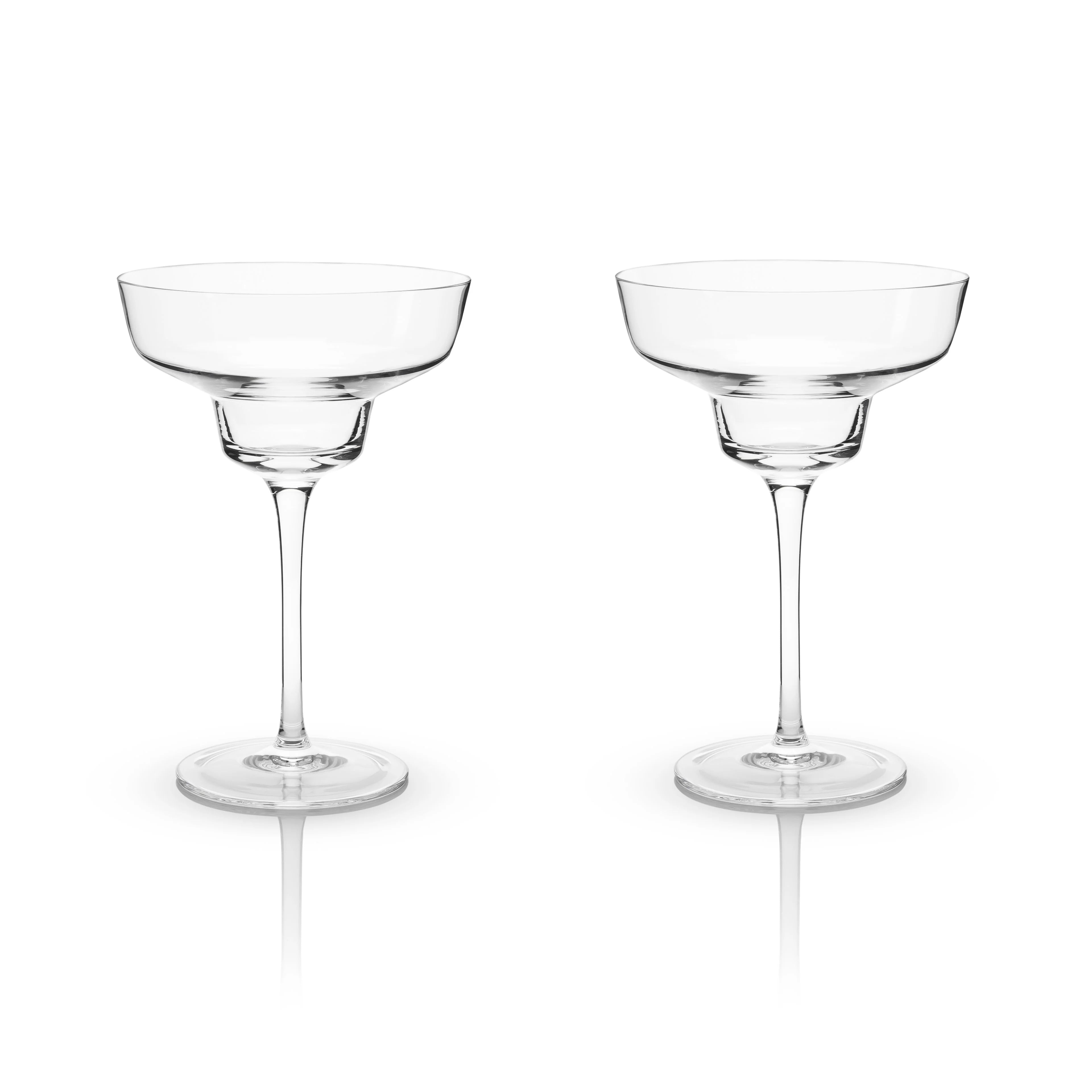 Viski Σετ με 2 Κρυστάλλινα Ποτήρια Margarita - 355 ml - Raye Angled