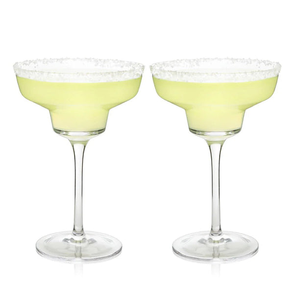 Viski Σετ με 2 Κρυστάλλινα Ποτήρια Margarita - 355 ml - Raye Angled