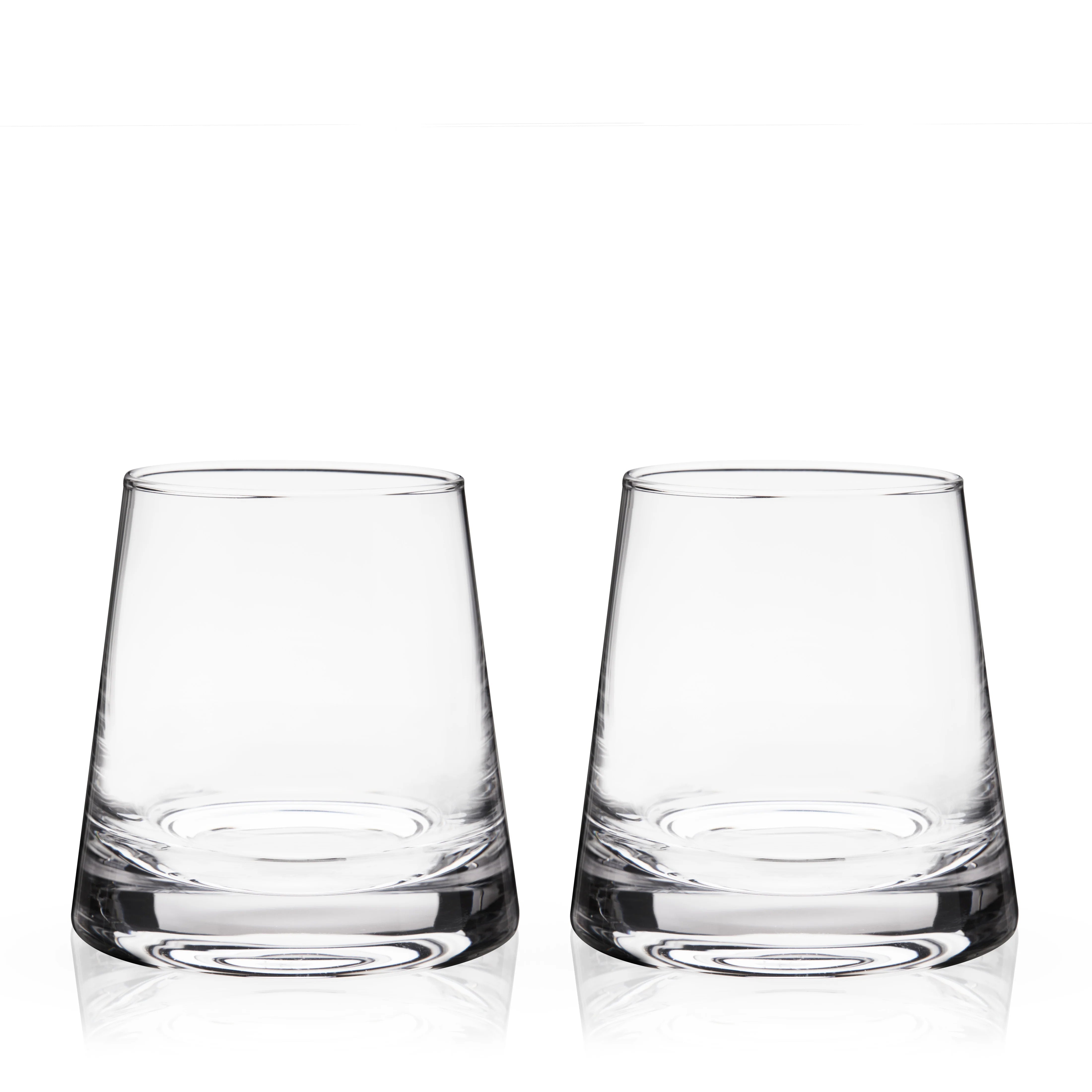 Viski Σετ με 2 Κρυστάλλινα Ποτήρια Ουίσκι - 240 ml - Burke