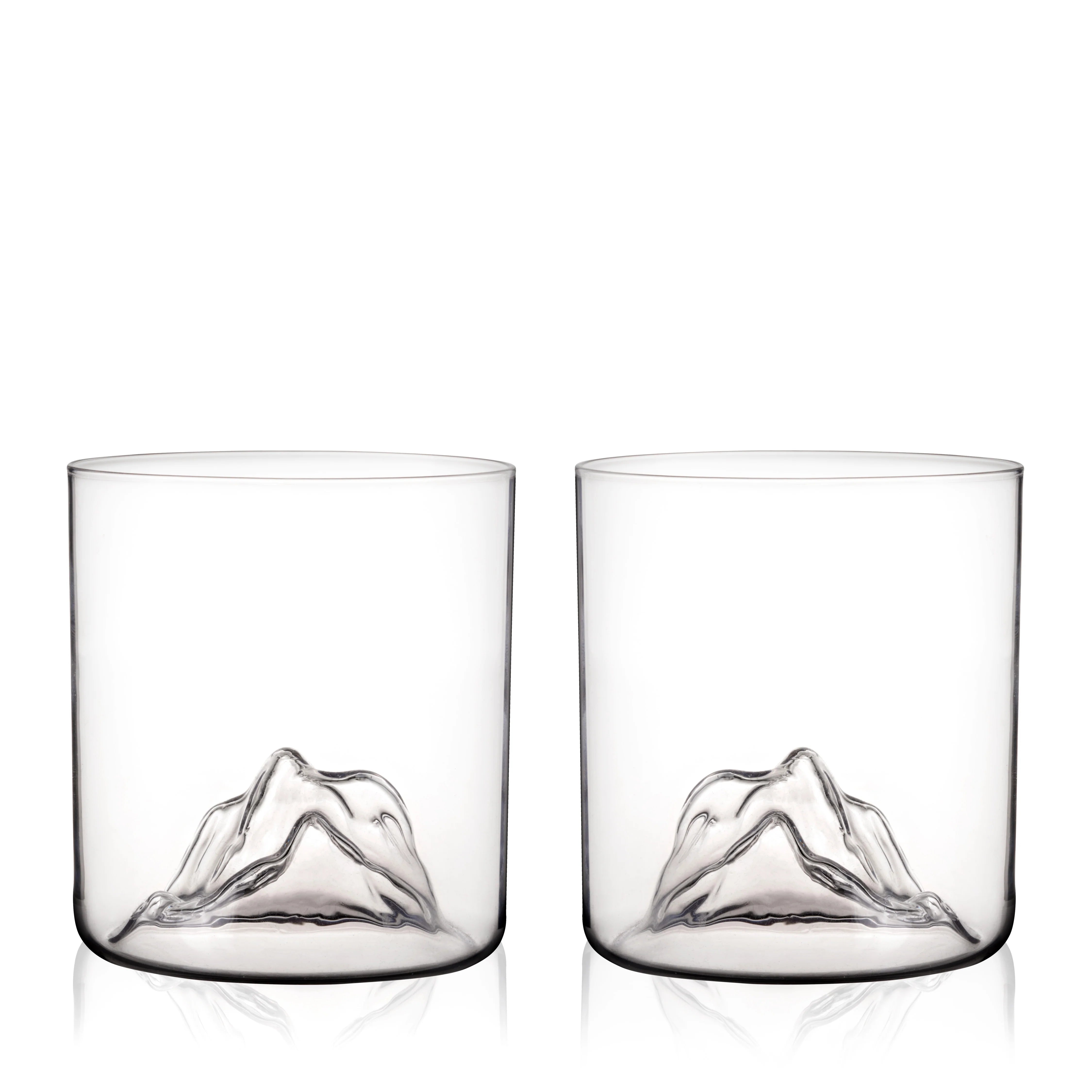 Viski Σετ με 2 Κρυστάλλινα Ποτήρια Ουίσκι - 266 ml - Mountain