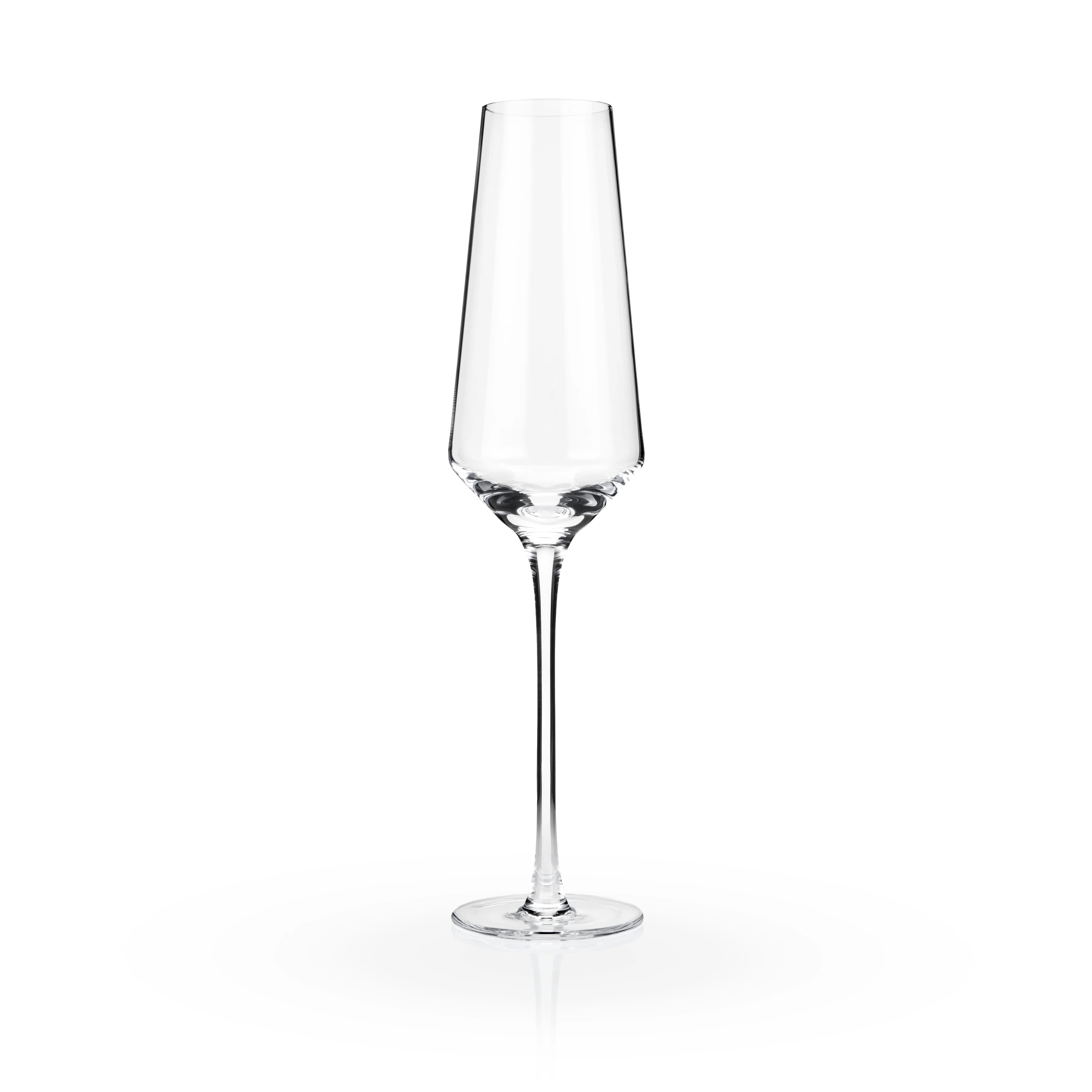 Viski Σετ με 2 Κρυστάλλινα Ποτήρια Σαμπάνιας - 240 ml - Raye Angled