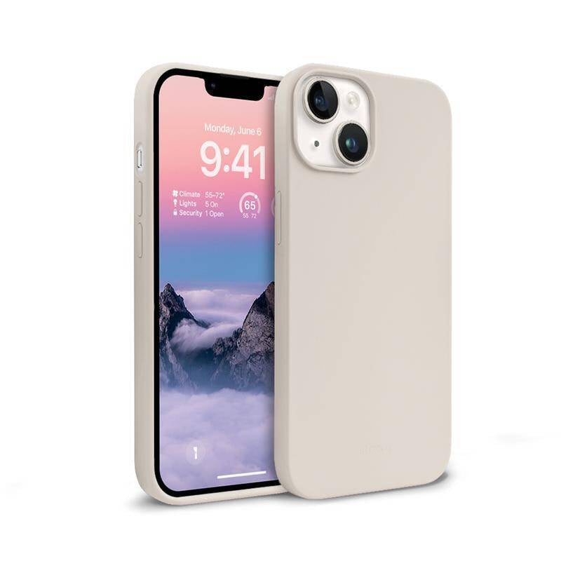 Crong iPhone 13 / iPhone 14 Color Cover Θήκη Σιλικόνης - Stone