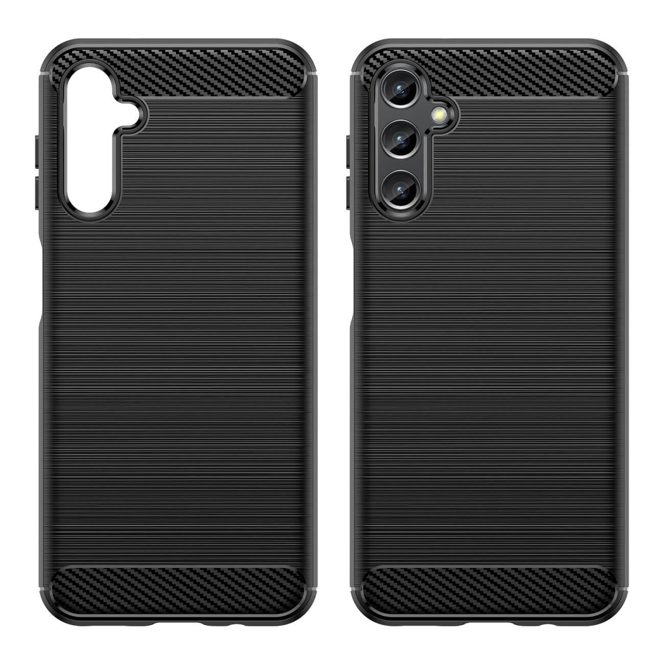 OEM Samsung Galaxy A14 5G Θήκη Rugged Carbon TPU - Black