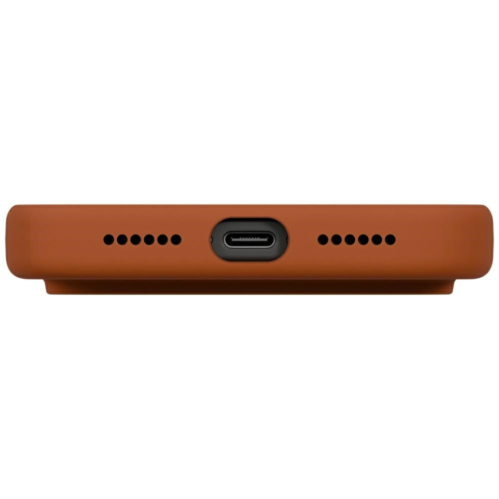 Uniq iPhone 17 Pro Max - Lino - Θήκη Σιλικόνης με MagSafe - Orange