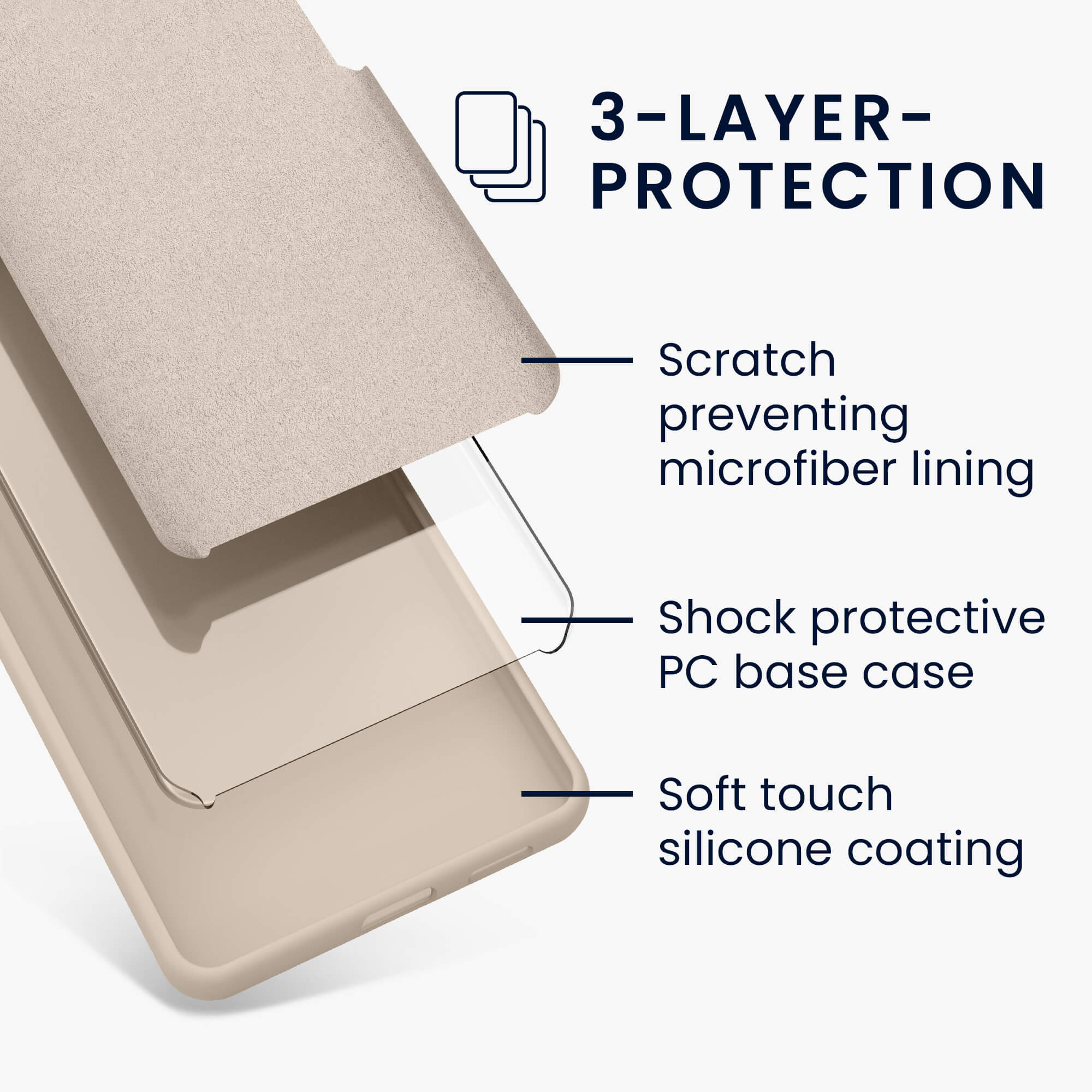 KW Samsung Galaxy A25 5G Θήκη Σιλικόνης Rubberized TPU - Matte Cream