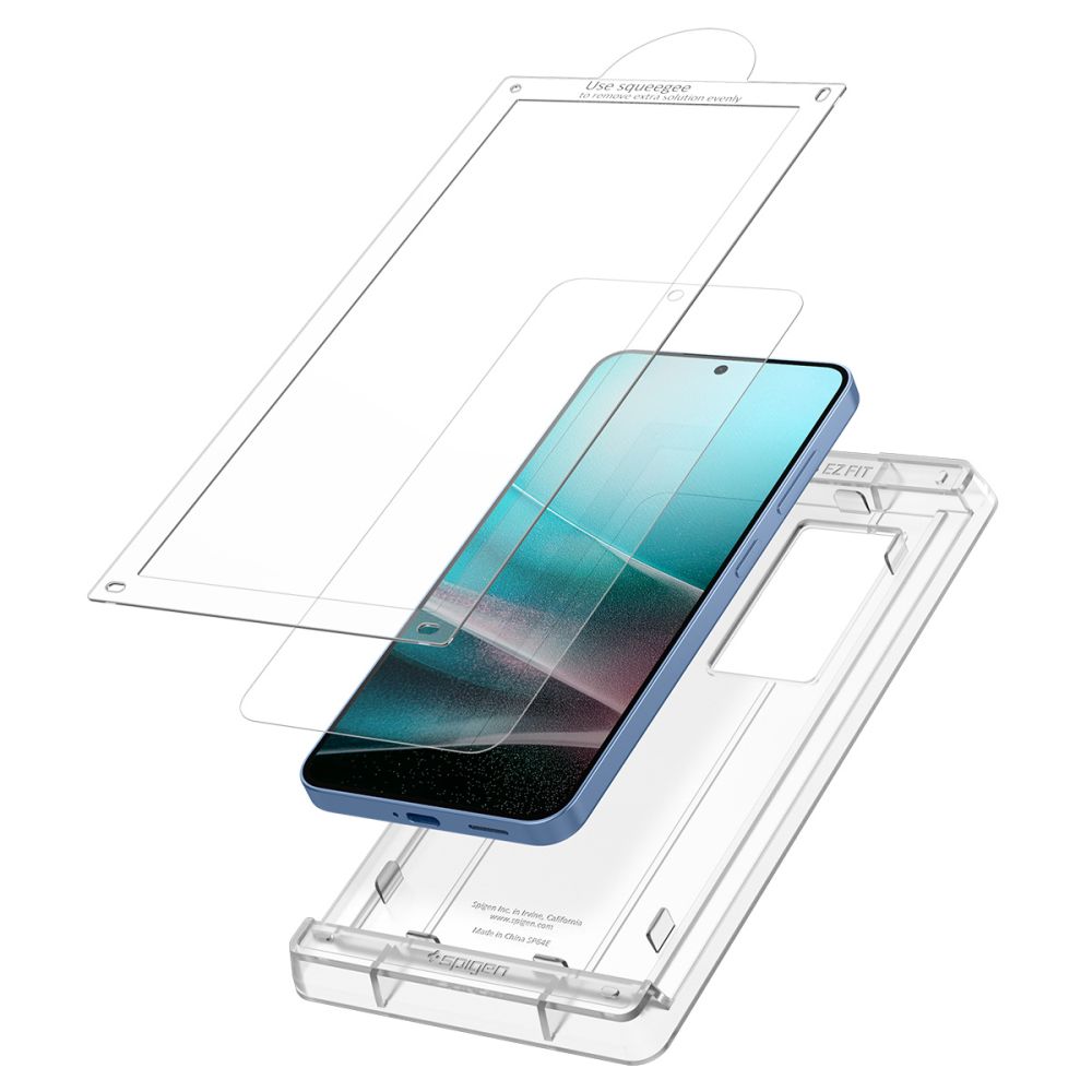 Spigen Samsung Galaxy S25 Plus Elite Shield EZ Fit HD Hydrogel Full Screen Προστατευτική Μεμβράνη Οθόνης - Διάφανο