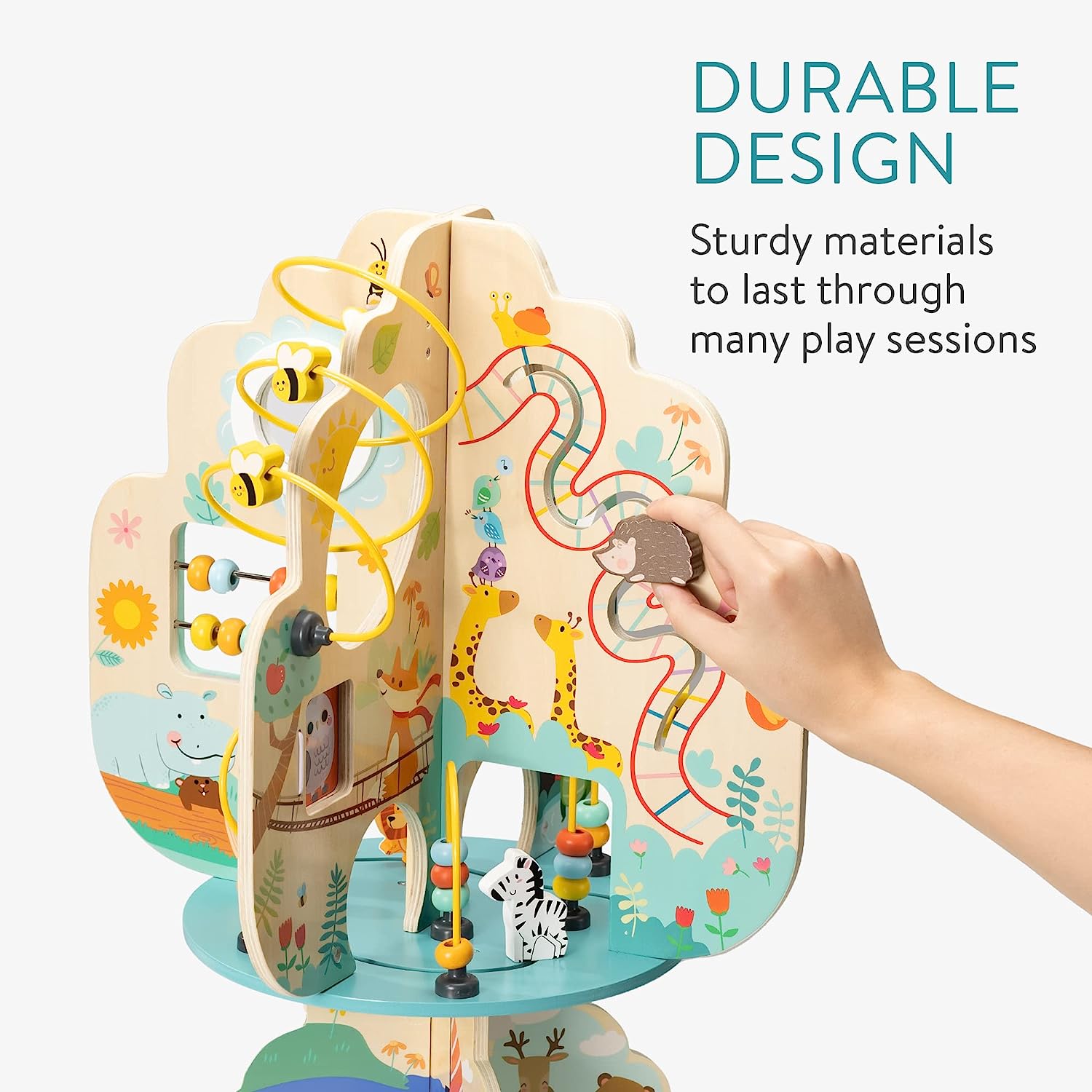 Navaris Ξύλινο Παιχνίδι Δραστηριοτήτων - Green - 59478.01