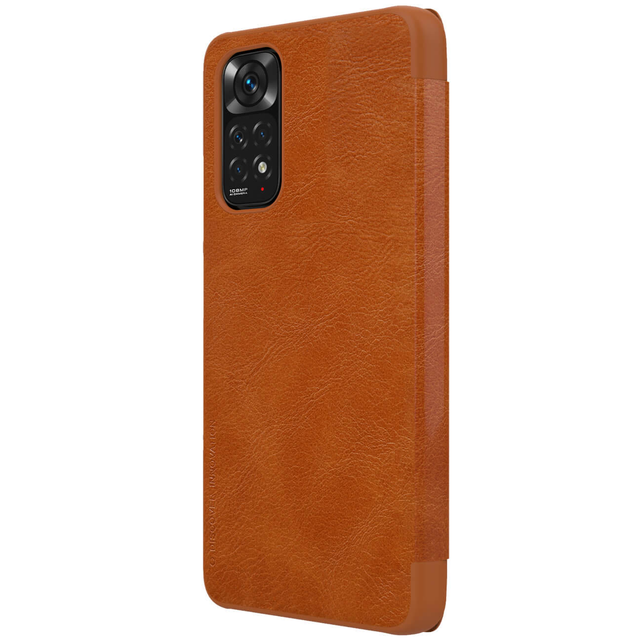 Nillkin Xiaomi Redmi Note 11 / Redmi Note 11S Qin Leather Flip Book Case Θήκη Βιβλίο - Brown