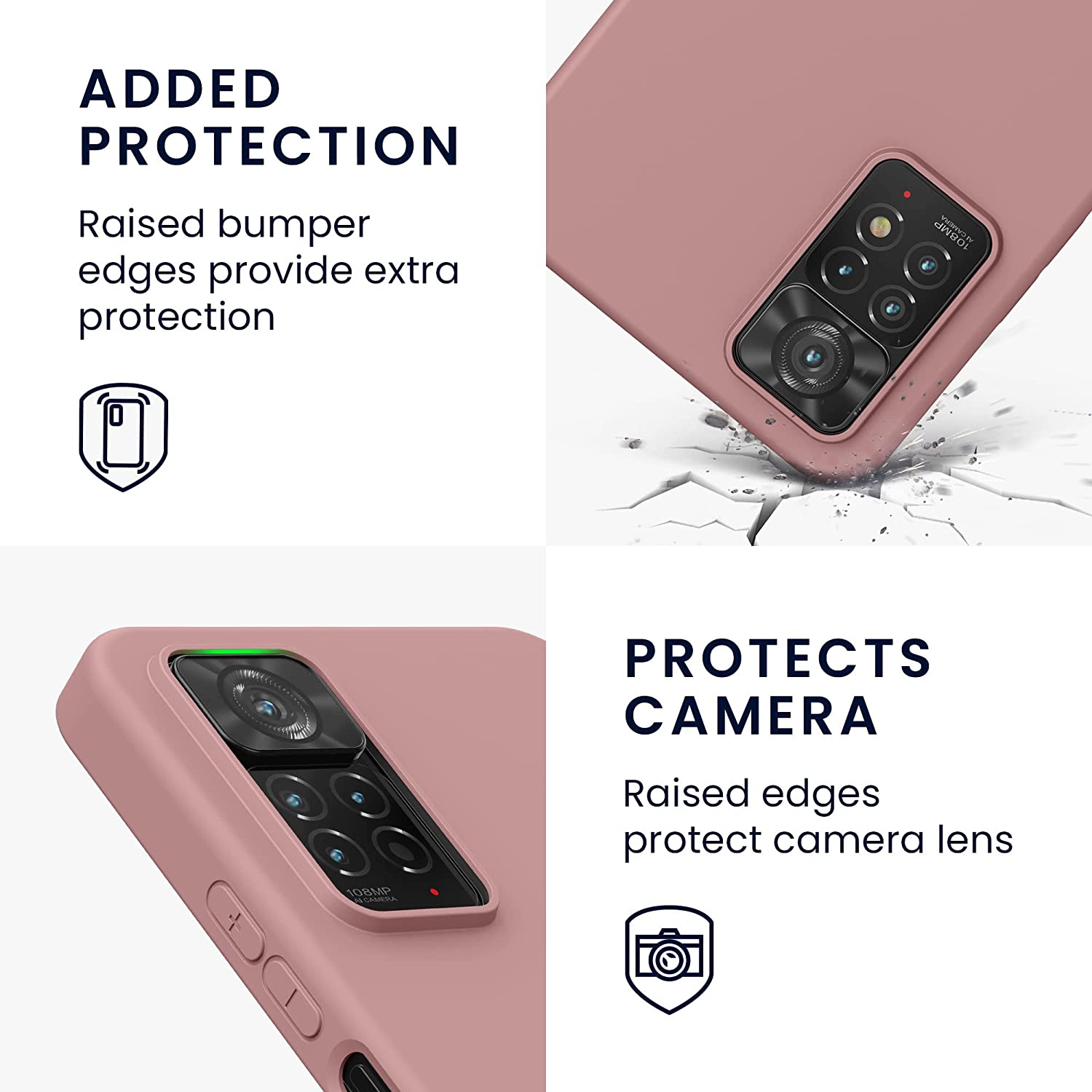 KW Xiaomi Redmi Note 11 Pro / Note 11 Pro 5G Θήκη Σιλικόνης TPU - Winter Rose - 57369.193