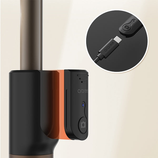 Araree Selfie Stick Pod Τρίποδο με Τηλεχειριστήριο Bluetooth - Black