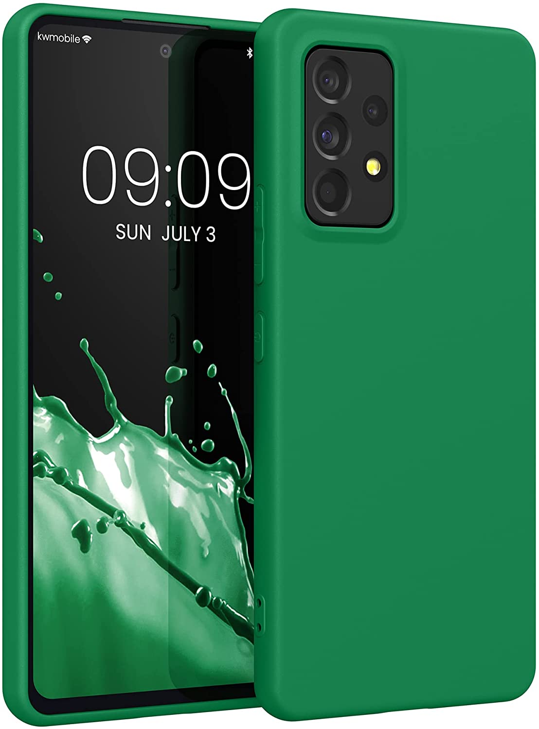 KW Samsung Galaxy A53 5G Θήκη Σιλικόνης TPU - Pixie Green - 57808.227