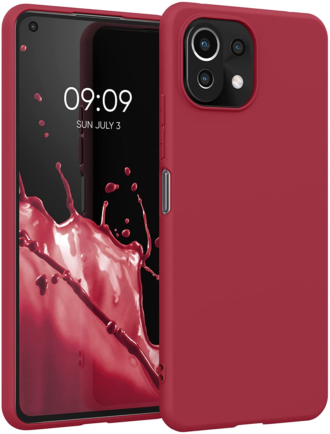 KW Xiaomi Mi 11 Lite / Mi 11 Lite 5G Θήκη Σιλικόνης TPU - Sweet Cherry - 54726.229