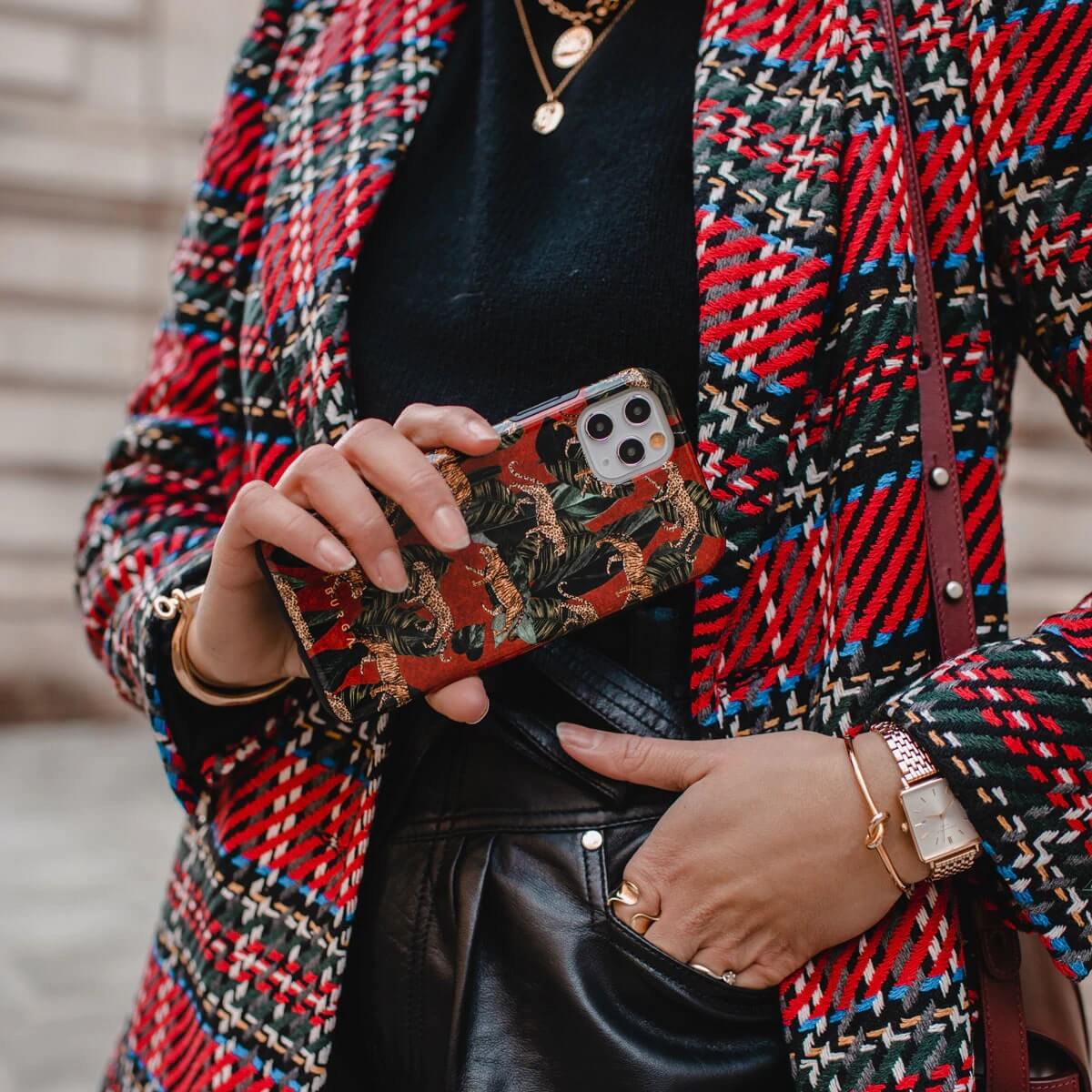 Burga Samsung Galaxy S22 Ultra Fashion Tough Σκληρή Θήκη - Morning Commute