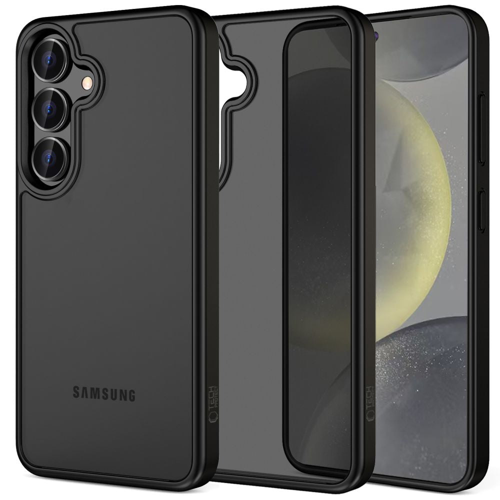 Tech-Protect Samsung Galaxy S25 Plus MagMat Σκληρή Θήκη με Πλαίσιο Σιλικόνης - Matte Black