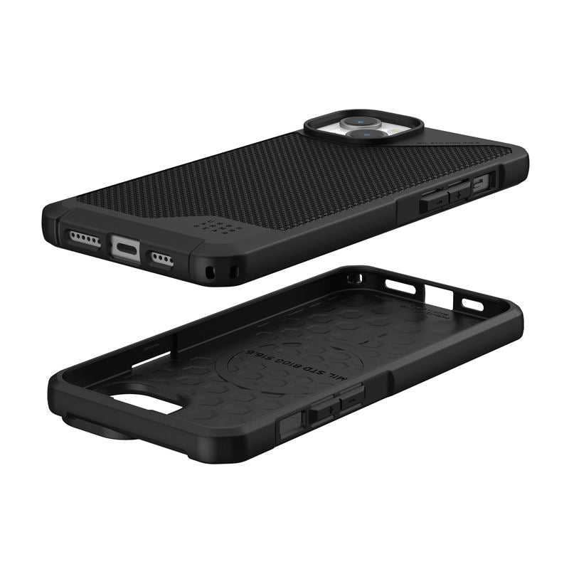 UAG iPhone 15 Plus Metropolis LT Series Σκληρή Θήκη με MagSafe - Kevlar Black