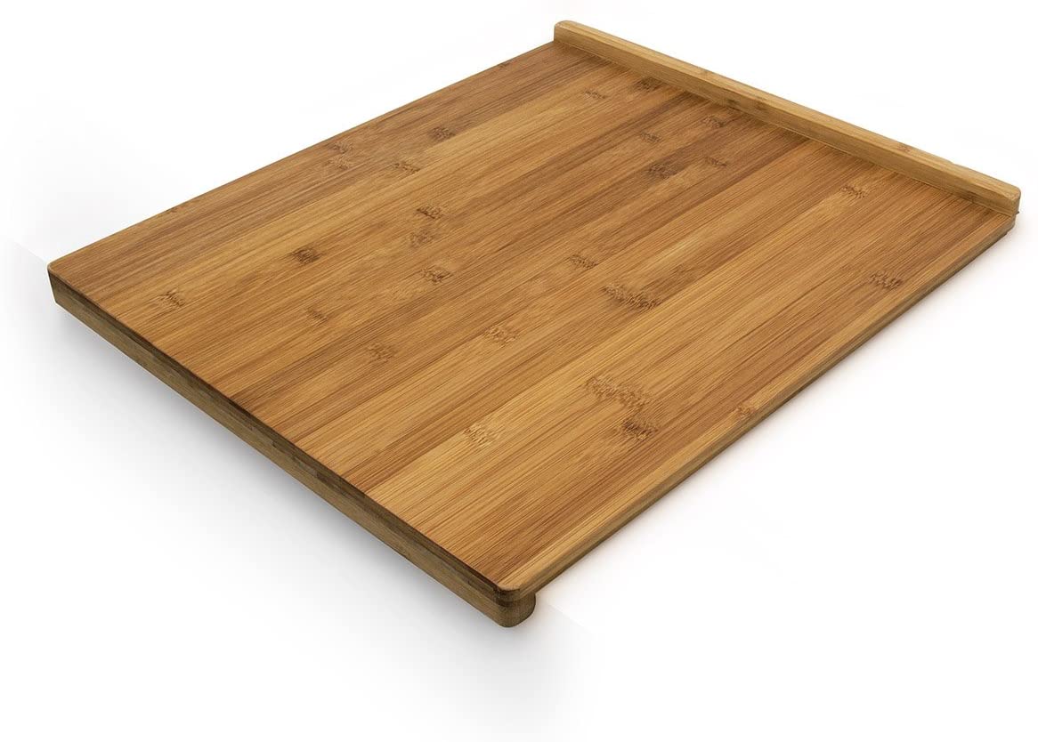 Relaxdays Ξύλινη Επιφάνεια Κοπής από Μπαμπού Διπλής Όψεως - Natural - 4052025188825