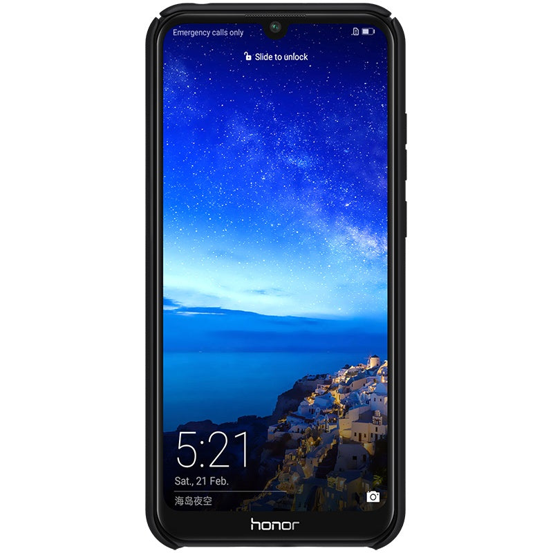 Nillkin Huawei Y6 2019 Super Frosted Shield Rugged Σκληρή Θήκη - Black